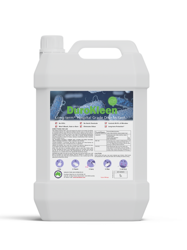 DuroKleen Long-Term Antimicrobial Disinfectant 5L Container