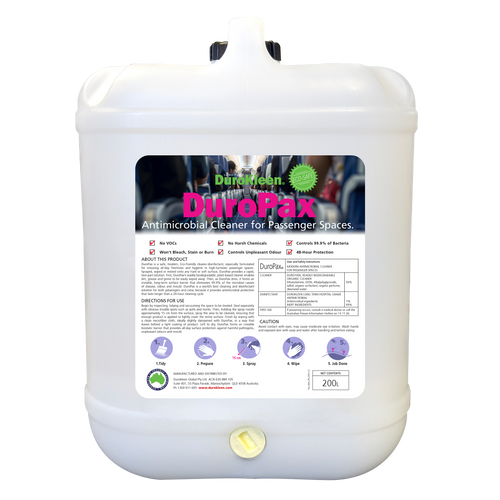 DuroPax Hospital Grade Disinfectant 20L (Kills COVID-19) BULK WITH TAP