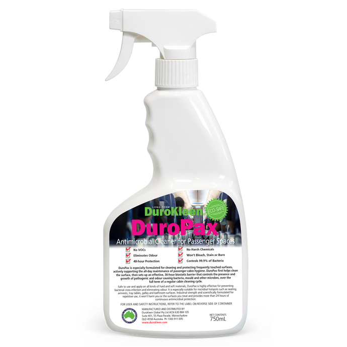 DuroPax Hospital Grade Disinfectant 750mL Cleaner Spray Bottle (Kills COVID-19)(AS SEEN ON TODAY SHOW)