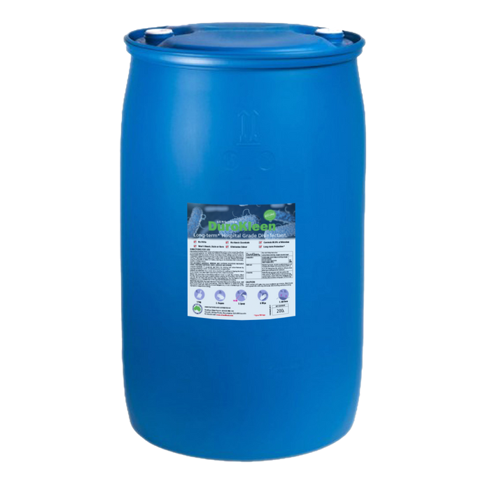 DuroKleen Long-Term Antimicrobial Disinfectant 200L Industrial Drum
